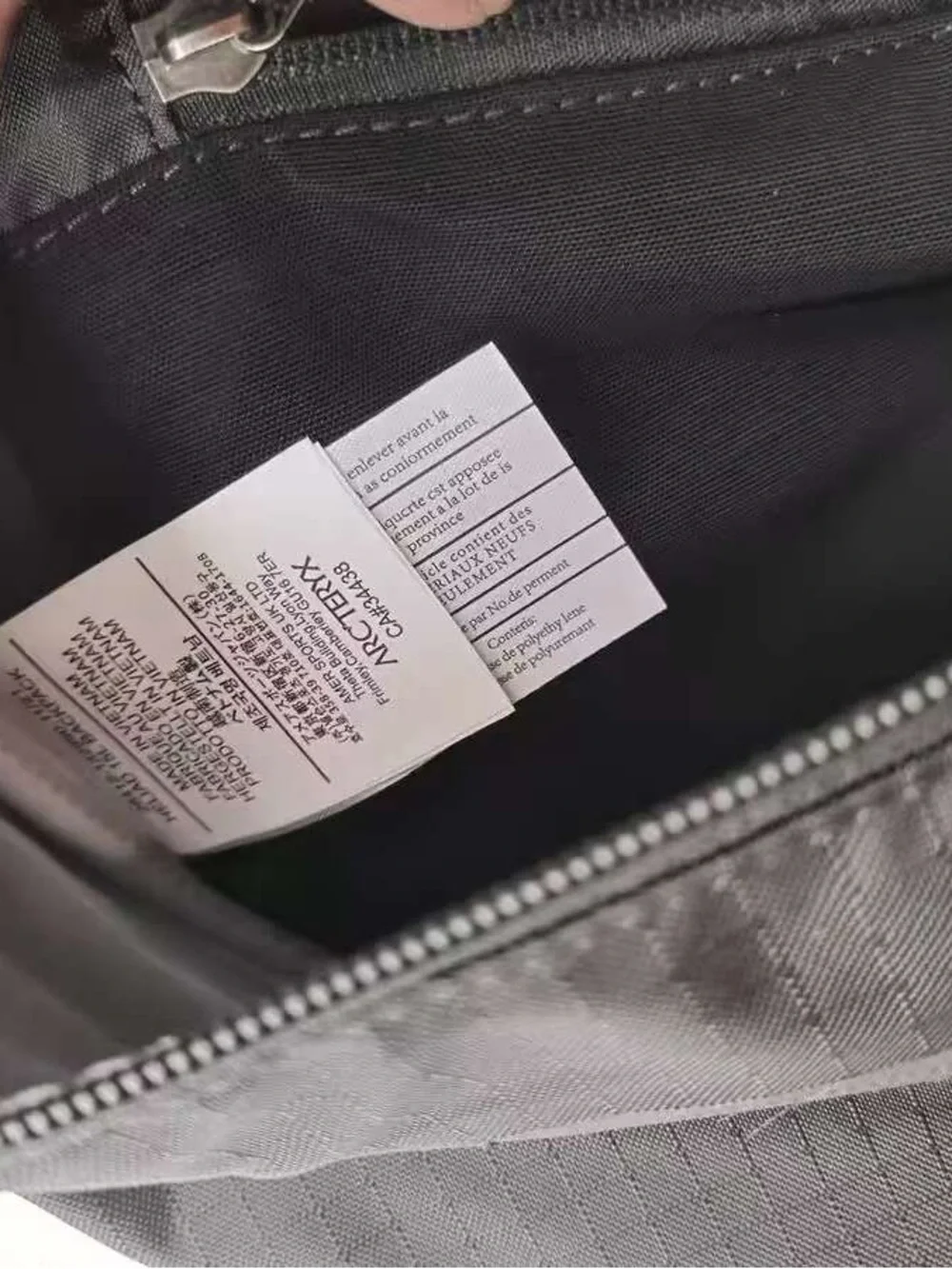 Arcteryx durable ripstop